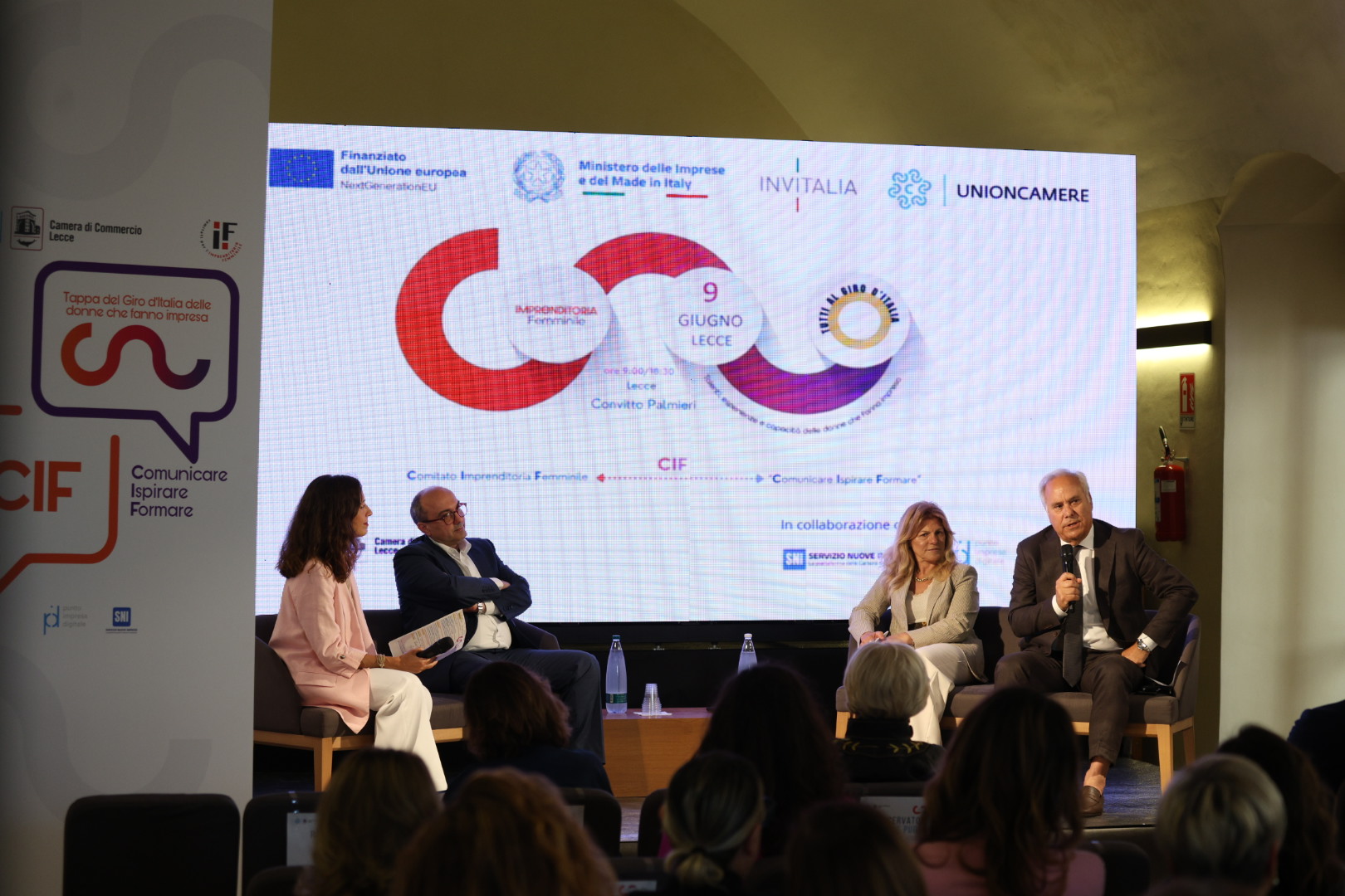 Giro d'Italia delle donne che fanno impresa - apertura lavori